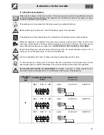 Preview for 31 page of Smeg CP60IX Manual