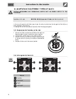 Предварительный просмотр 34 страницы Smeg CP60X8 Manual