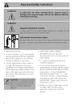 Предварительный просмотр 4 страницы Smeg CPF30UGMX Manual