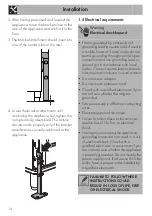 Предварительный просмотр 12 страницы Smeg CPF30UGMX Manual