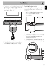 Предварительный просмотр 21 страницы Smeg CPF30UGMX Manual