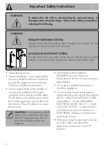 Preview for 4 page of Smeg CPF36UGGAN Manual