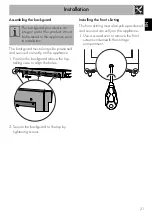 Preview for 19 page of Smeg CPF36UGGAN Manual