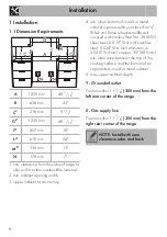 Preview for 6 page of Smeg CPF48UGMAN Manual