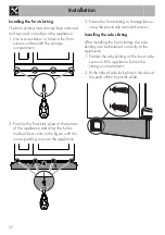 Preview for 20 page of Smeg CPF48UGMAN Manual