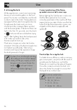 Preview for 20 page of Smeg CPF9GMAN Manual