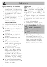 Preview for 2 page of Smeg CPRU115S Instructions Manual