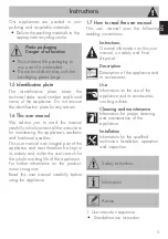 Preview for 3 page of Smeg CPRU115S Instructions Manual