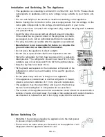 Предварительный просмотр 6 страницы Smeg CR312A Instruction Booklet