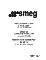 Smeg CR312AP Instruction Booklet предпросмотр