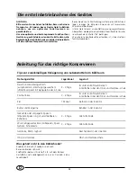 Предварительный просмотр 6 страницы Smeg CR330SE/1 (German) Installations- Und Gebrauchsanweisungen