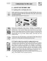 Preview for 18 page of Smeg CS120-5 Instruction Manual