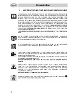 Предварительный просмотр 2 страницы Smeg CS122-6 Instruction Manual