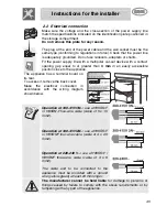 Предварительный просмотр 5 страницы Smeg CS122-6 Instruction Manual