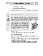 Предварительный просмотр 20 страницы Smeg CS122-6 Instruction Manual