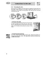 Предварительный просмотр 40 страницы Smeg CS122-6 Instruction Manual