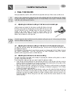 Preview for 9 page of Smeg CS15-5 Instructions For Installation And Use Manual