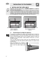 Предварительный просмотр 4 страницы Smeg CS150SA Instructions For Installation And Use Manual