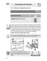 Предварительный просмотр 34 страницы Smeg CS150SA Instructions For Installation And Use Manual