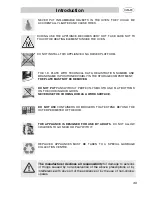 Предварительный просмотр 5 страницы Smeg CS18A/1 Instruction Manual