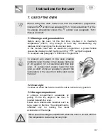 Предварительный просмотр 23 страницы Smeg CS18A/1 Instruction Manual