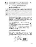 Предварительный просмотр 31 страницы Smeg CS18A/1 Instruction Manual