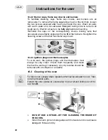 Предварительный просмотр 32 страницы Smeg CS18A/1 Instruction Manual