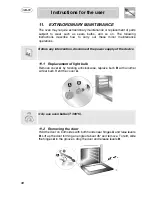 Предварительный просмотр 34 страницы Smeg CS18A/1 Instruction Manual