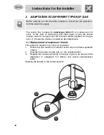 Предварительный просмотр 6 страницы Smeg CS18A-6 Manual