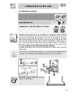 Предварительный просмотр 25 страницы Smeg CS18A-6 Manual