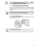 Предварительный просмотр 31 страницы Smeg CS18A-6 Manual