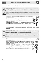 Предварительный просмотр 44 страницы Smeg CS19 Manual