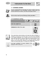 Предварительный просмотр 20 страницы Smeg CS19ID-5 Owner'S Handbook Manual