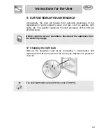 Предварительный просмотр 31 страницы Smeg CS19ID-5 Owner'S Handbook Manual