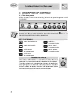 Предварительный просмотр 6 страницы Smeg CS19ID-6 Instruction Manual