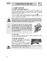 Предварительный просмотр 18 страницы Smeg CS19ID-6 Instruction Manual