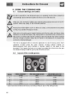 Предварительный просмотр 14 страницы Smeg CS19ID-7 Manual