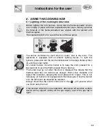 Предварительный просмотр 17 страницы Smeg CS20-6 Manual