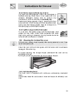 Предварительный просмотр 23 страницы Smeg CS71-5 Instruction Manual