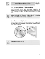 Предварительный просмотр 25 страницы Smeg CS71-5 Instruction Manual