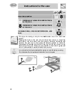 Preview for 22 page of Smeg CS71-6 Manual