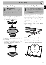 Preview for 31 page of Smeg CS90GMXHA Manual