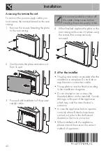 Preview for 40 page of Smeg CS9IMXA Manual