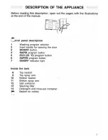 Предварительный просмотр 7 страницы Smeg CSE68X-S Instructions For Installation And Use Manual