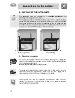 Предварительный просмотр 4 страницы Smeg CSP19-6 Manual