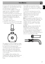 Preview for 41 page of Smeg CSP9GMMNA-1 Manual