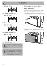 Preview for 52 page of Smeg CSP9GMMNA-1 Manual