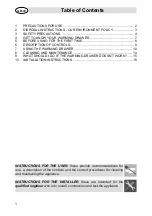 Preview for 2 page of Smeg CT15B-2 Instructions For Use Manual