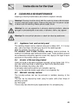 Preview for 14 page of Smeg CTA15-2 Operating And Installation Instructions