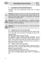 Preview for 18 page of Smeg CTPU15X Instructions For Use Manual